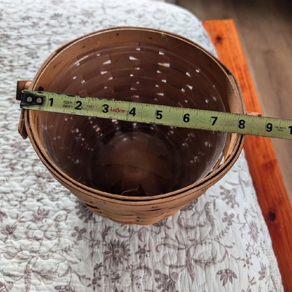 Longaberger Classic Brown Woven Basket - Picture 3 of 5